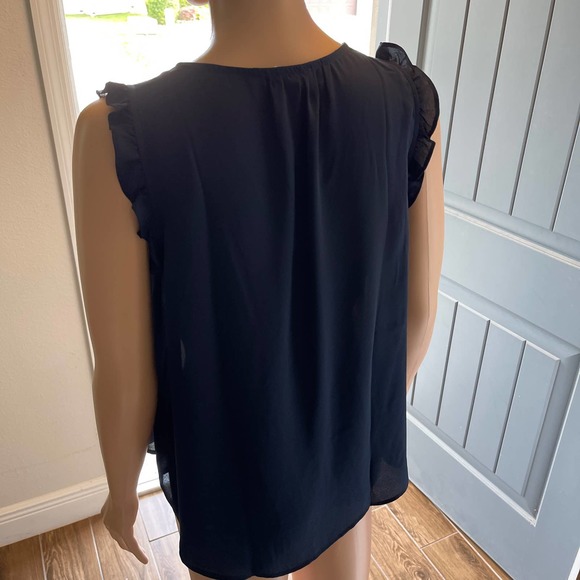 Loft Dressy Tank Top Blue Women Sz XS slightly used - Picture 4 of 7